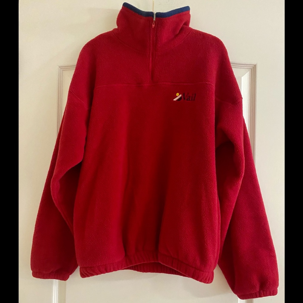 Fleece Sportswear by Jemco Men’s Vail 1/4 zipper Pullover Top Size: Large
